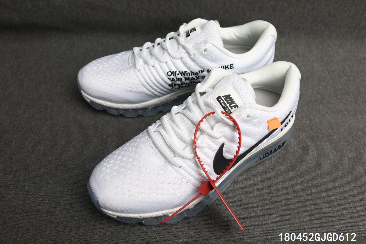 Nike Air Max 2017 Off-white White Black Shoes